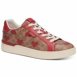 Coach Women's Lowline Signature Lace-up Sneakers