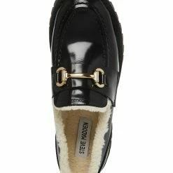Steve Madden Women's Lando-F Tailored Lug-Sole Bit Loafer Flats -Michaelkors shop 23287148 fpx