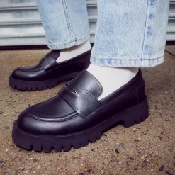 Steve Madden Women's Lawrence Lug Sole Loafers -Michaelkors shop 23368616 fpx