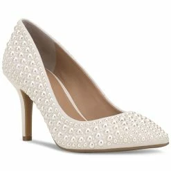 INC International Concepts Women's Zitah Embellished Pointed Toe Pumps, Created For Macy's