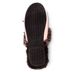 Isotoner Signature Women's Faux Leather Vivienne Scuff Slippers -Michaelkors shop 23504926 fpx