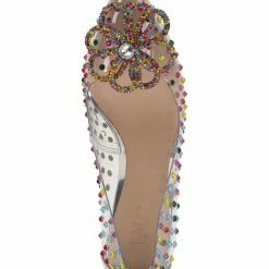 INC International Concepts Women's Savitri Embellished Flare-Heel Pumps, Created For Macy's -Michaelkors shop 23522596 fpx