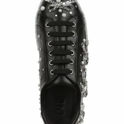 INC International Concepts Women's Luca Embellished Sneakers, Created For Macy's -Michaelkors shop 23533209 fpx