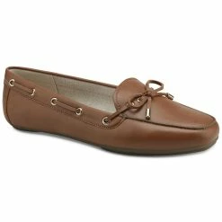 Charter Club Davinaa Lace-Up Loafer Flats, Created For Macy's