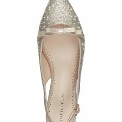 Charter Club Gilaa Evening Slingback Pumps, Created For Macy's -Michaelkors shop 23534214 fpx