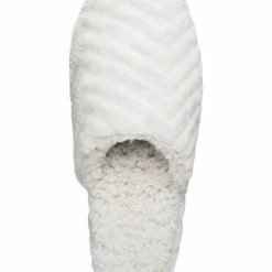 Charter Club Women's Faux-Fur Chevron Slippers, Created For Macy's -Michaelkors shop 23566959 fpx