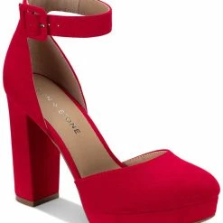 Sun + Stone Estrella Block-Heel Pumps, Created For Macy's