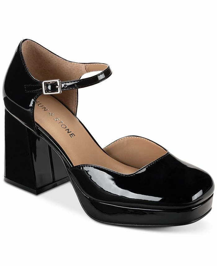 Sun + Stone Vienna Two-Piece Platform Pumps, Created For Macy's 1 Sun + Stone Vienna Two-Piece Platform Pumps, Created For Macy's