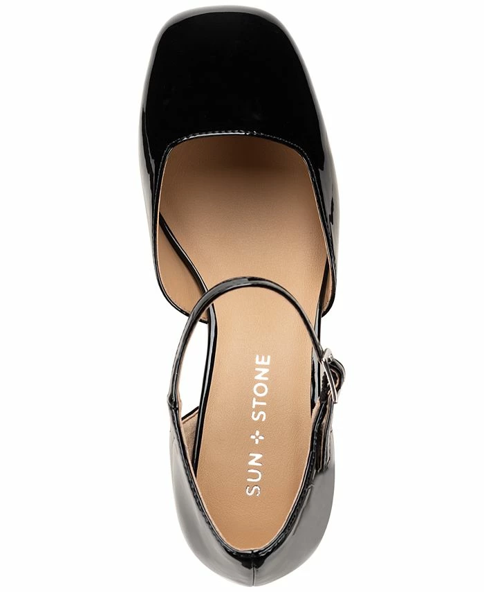 Sun + Stone Vienna Two-Piece Platform Pumps, Created For Macy's 4 Sun + Stone Vienna Two-Piece Platform Pumps, Created For Macy's - Image 4