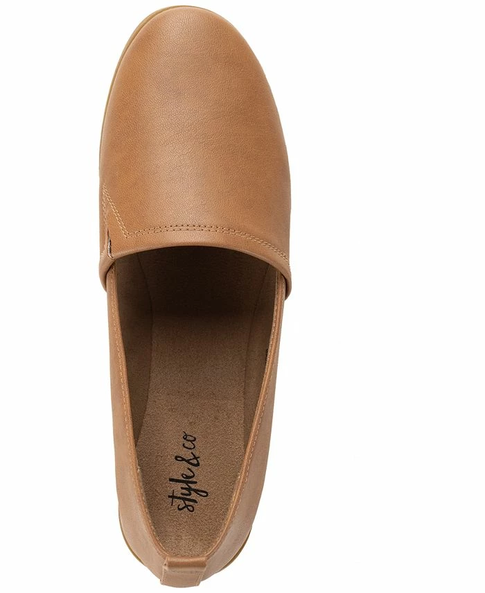 Style & Co Women's Nolaa Round-Toe Slip-On Flats, Created For Macy's 4 Style & Co Women's Nolaa Round-Toe Slip-On Flats, Created For Macy's - Image 4