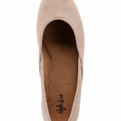 Style & Co Women's Ameliaa Top-Stitched Ballet Flats, Created For Macy's -Michaelkors shop 23675418 fpx