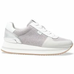 Michael Kors Women's Monique Trainer Lace-Up Sneakers 12 Michael Kors Women's Monique Trainer Lace-Up Sneakers -Michaelkors shop 23732531 fpx