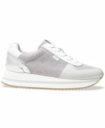 Michael Kors Women's Monique Trainer Lace-Up Sneakers 5 Michael Kors Women's Monique Trainer Lace-Up Sneakers - Image 5