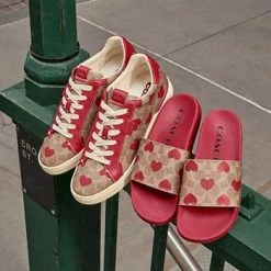 Coach Women's Lowline Signature Lace-up Sneakers -Michaelkors shop 23732892 fpx