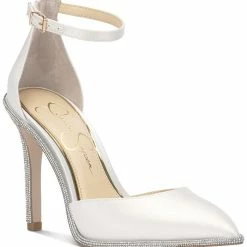 Jessica Simpson Women's Pemota-B Pointed-Toe Ankle-Strap Pumps