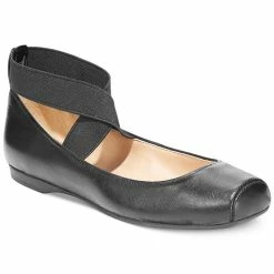 Jessica Simpson Women's Mandalaye Elastic Criss-Cross Ankle Strap Ballet Flats