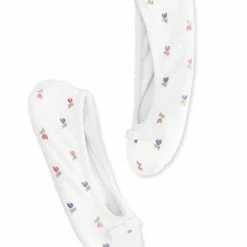 Isotoner Signature Embroidered Terry Ballerina Slipper, Online Only