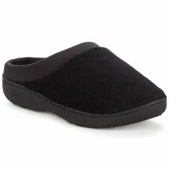 Isotoner Signature Microterry Pillowstep Slippers With Satin Trim