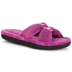 Isotoner Signature Women's Micro Terry X-Slide Slippers