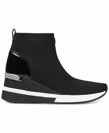 Michael Kors Women's Skyler Wedge Bootie Sock Sneakers 2 Michael Kors Women's Skyler Wedge Bootie Sock Sneakers - Image 2