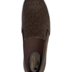 Michael Kors Women's Keaton Slip-On Signature Logo Sneakers 10 Michael Kors Women's Keaton Slip-On Signature Logo Sneakers -Michaelkors shop 8874520 fpx