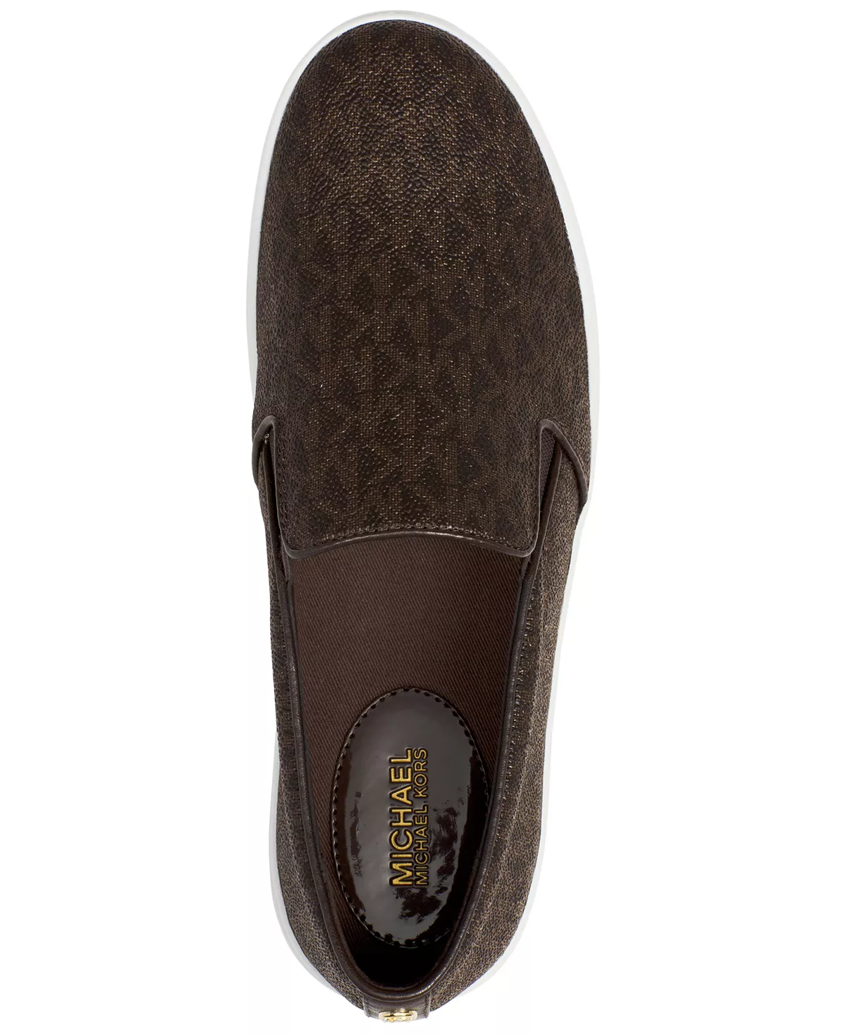 Michael Kors Women's Keaton Slip-On Signature Logo Sneakers 5 Michael Kors Women's Keaton Slip-On Signature Logo Sneakers - Image 5